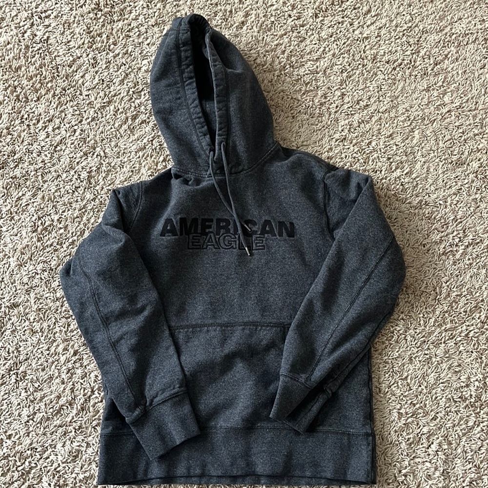 Mens Dark Gray Medium American Eagle Hoody